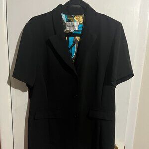 DANNY & NICOLE BLACK SUIT DRESS SIZE 14